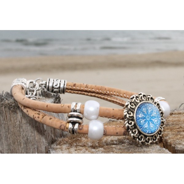 Bracelet en liège (Végan)