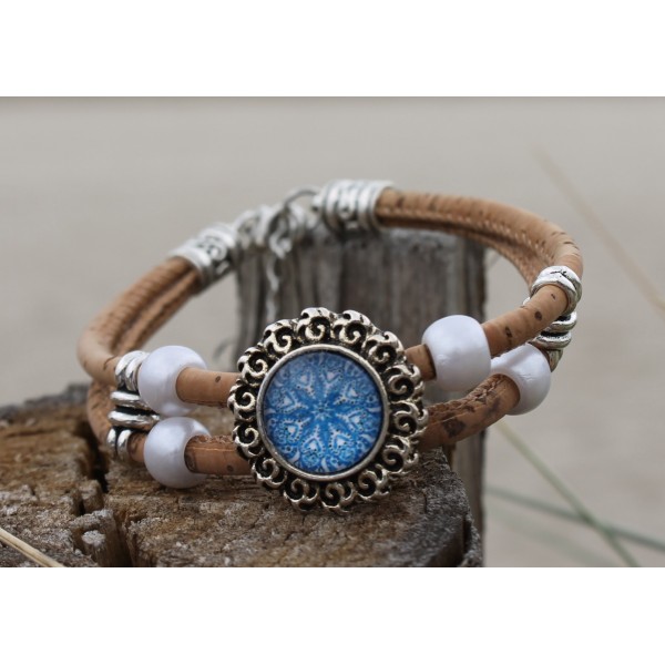 Bracelet en liège (Végan)