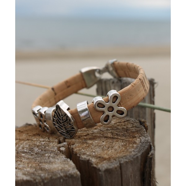 Bracelet en liège (Végan)