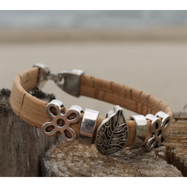 Bracelet en liège (Végan)