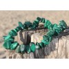 Bracelet "Anti-douleurs" en pierre de Malachite