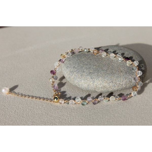 Bracelet en pierre de Tourmaline