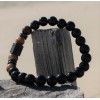 Bracelet Onyx & Œil de tigre