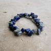 Bracelet en pierre de Lapis-lazuli