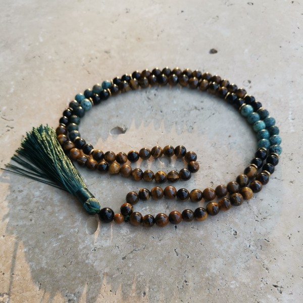 Collier de perle mala méditation - Pierres 8mm