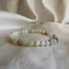 Bracelet boule en pierre d'amazonite