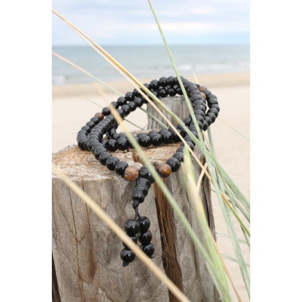 Mala "Protection & Force en pierre d'Oeil de tigre