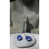 Boucles d'oreilles "goutte" en pierre de lapis-lazuli