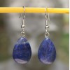 Boucles d'oreilles "goutte" en pierre de lapis-lazuli