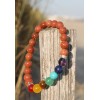 Bracelet "Bonheur" en Aigue Marine