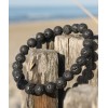 Bracelet "Reconstruction" en Pierre de Lave