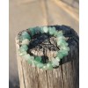Bracelet pour homme en pierre de Lave